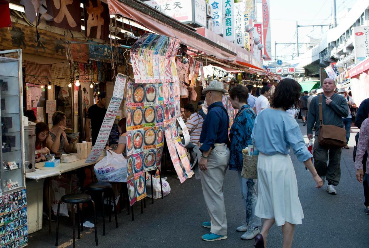 Cha-An Hotel Ueno Tokió Kültér fotó